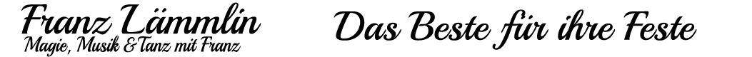 Logo von Musiker und Zauberer Franz